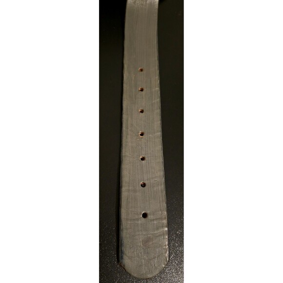 Isobelle Glass (Artist) 3D Belt Buckle and Dyed 41" Grey Belt. One of a Kind. - Picture 12 of 14